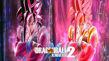 Dragon Ball Xenoverse 2 MOD Gogeta (Super Saiyan 4 Limit Breaker+Kaioken)