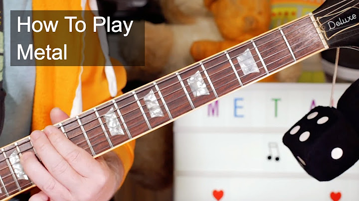 Metal Guitar version - Guitar performance video thumbnail