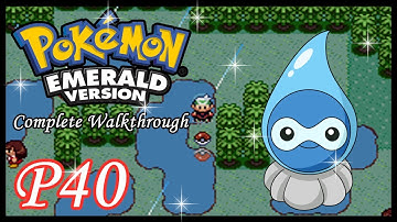 Pokemon Emerald - CW - Part 40: Route 120 (Rainy Area) (HD 1080p)