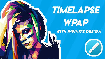Timelapse wpap video | Avril Lavigne | infinite design