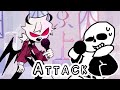 FNF Attack but it's Sans vs Selever. (VS Selever's Mid Fight Masses FULL WEEK)
