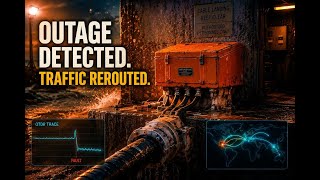When the Fiber Snaps: How a Cut Reroutes Terabits