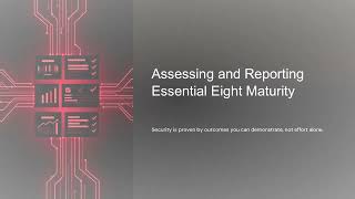 Assessing and Reporting Essential Eight Maturity (12 of 15)