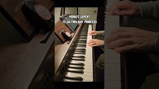 Midna's Lament - Zelda Twilight Princess #piano #viral #music #zelda #pianomusic #pianocover