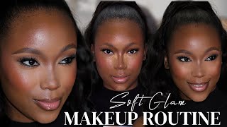 Updated *Detailed* Flawless Everyday Soft Glam Makeup For Beginners | WOC Makeup