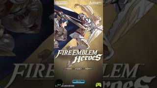 Fire Emblem Heroes Android Tutorial gameplay on Galaxy S6 (direct recording, 720P) screenshot 1