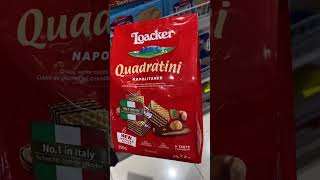 LOACKER WAFER QUADRATINI #shorts