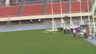 NISHI Athletic MEET 2014 中学男子4×100mリレー　決勝TR 1組