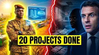 Beyond Aid: Ibrahim Traoré Completes 20 Massive Projects in Burkina Faso