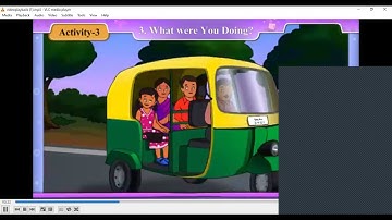 Std 8 English  ( sem - 1) Unit : 3  What were You Doing? (activity-3)