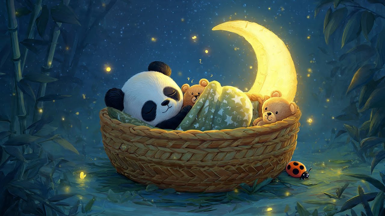 Calm Night Forest for Babies 💤 Soft Sleep Animation Tonight