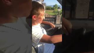 Old video of me driving a car