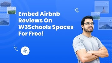 How to embed Airbnb Reviews on W3Schools Spaces for FREE? #embed #airbnb #w3schools #free