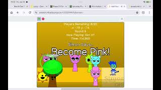 Add Yourself at Delta's Scratch Simon Says Parallax Engine! [Sprunkies OUT NOW!