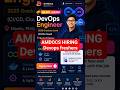 DEVOPS FRESHERS AMDOCS ###Devops Freshers