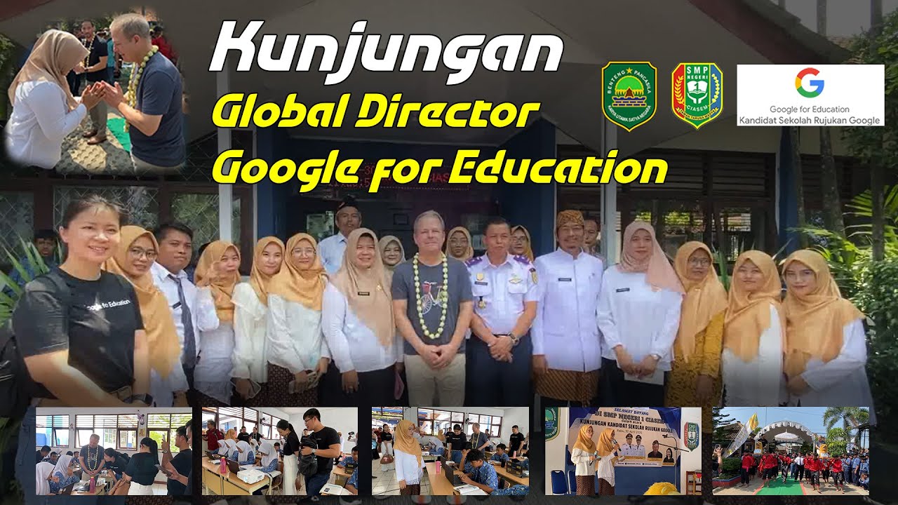 Kunjungan Global Director Google for Education ke SMPN 1 CIASEM | REAKSI NYATA Transformasi Digital