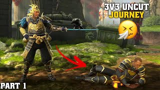 New Season Rank Pushing 🏆 3v3 Uncut Journey Part 1 | Shadow Fight 4 Arena | SPIRIT DEATH 07 | SD07 |