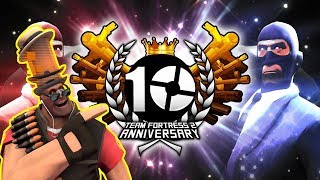 TF2: The Best Team Fortress 2 10 Years Anniversary Celebration Video