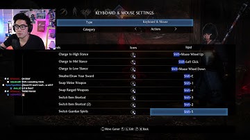 Nioh 2 Keyboard and Mouse Bindings - Ryan Higa