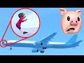 MISS T GOT HIT BY A PLANE?? | Scary Teacher 3D FLIGHT CLUB (Easter Update)