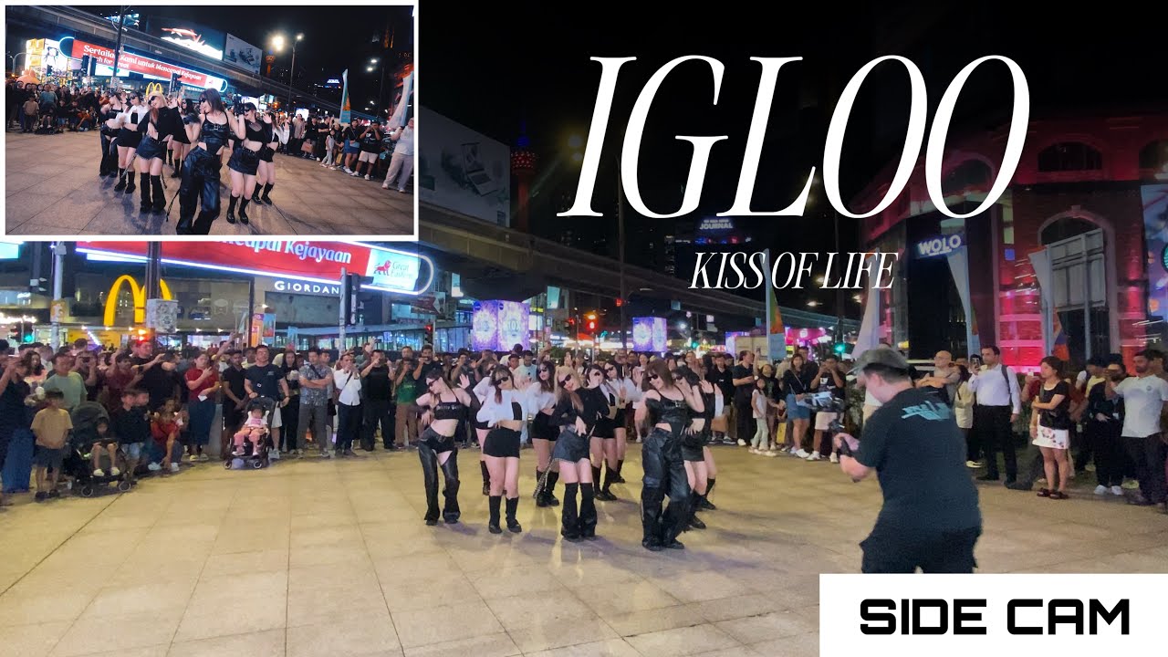 [SIDECAM | KPOP IN PUBLIC] KISS OF LIFE (키스오브라이프) 'IGLOO'  DANCE COVER by 1119DH | SN19 | MALAYSIA