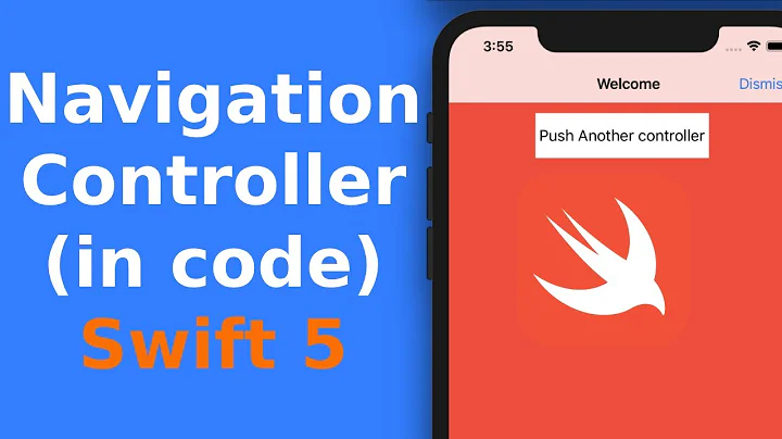 Swift 5: Navigation Controller Programmatically (in code) (Xcode 11, 2020) - iOS Development