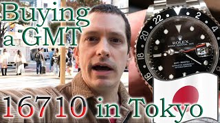 Buying a Rolex GMT 16710 'Coke' in Tokyo, Japan