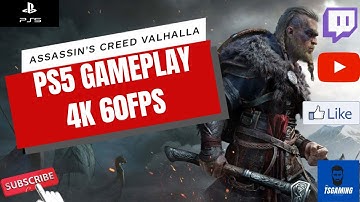 Assassin Creed Valhalla 60fps 4k Gameplay | PS5 | HDR | Mind Blowing😍 Graphics 🔥