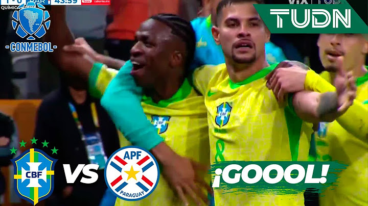 ¡GOL DE VINICIUS cerrando la pinza! | Brasil vs Paraguay | Eliminatoria CONMEBOL - J16 2025 | TUDN