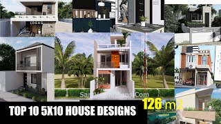 TOP 10 MUST WATCH (5X10 TINY HOUSE DESIGNS )