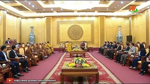 Đoàn đại biểu các chức sắc tôn giáo chúc Tết Tỉnh ủy, HĐND, UBND tỉnh