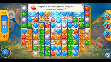 Fishdom level 1275 / niveau 1275