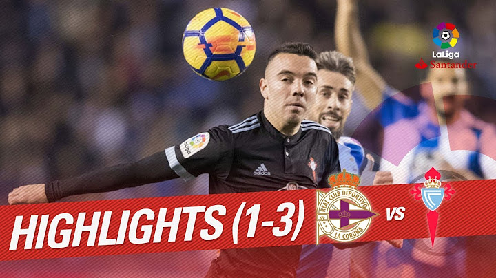 Highlights RC Deportivo vs RC Celta (1-3)