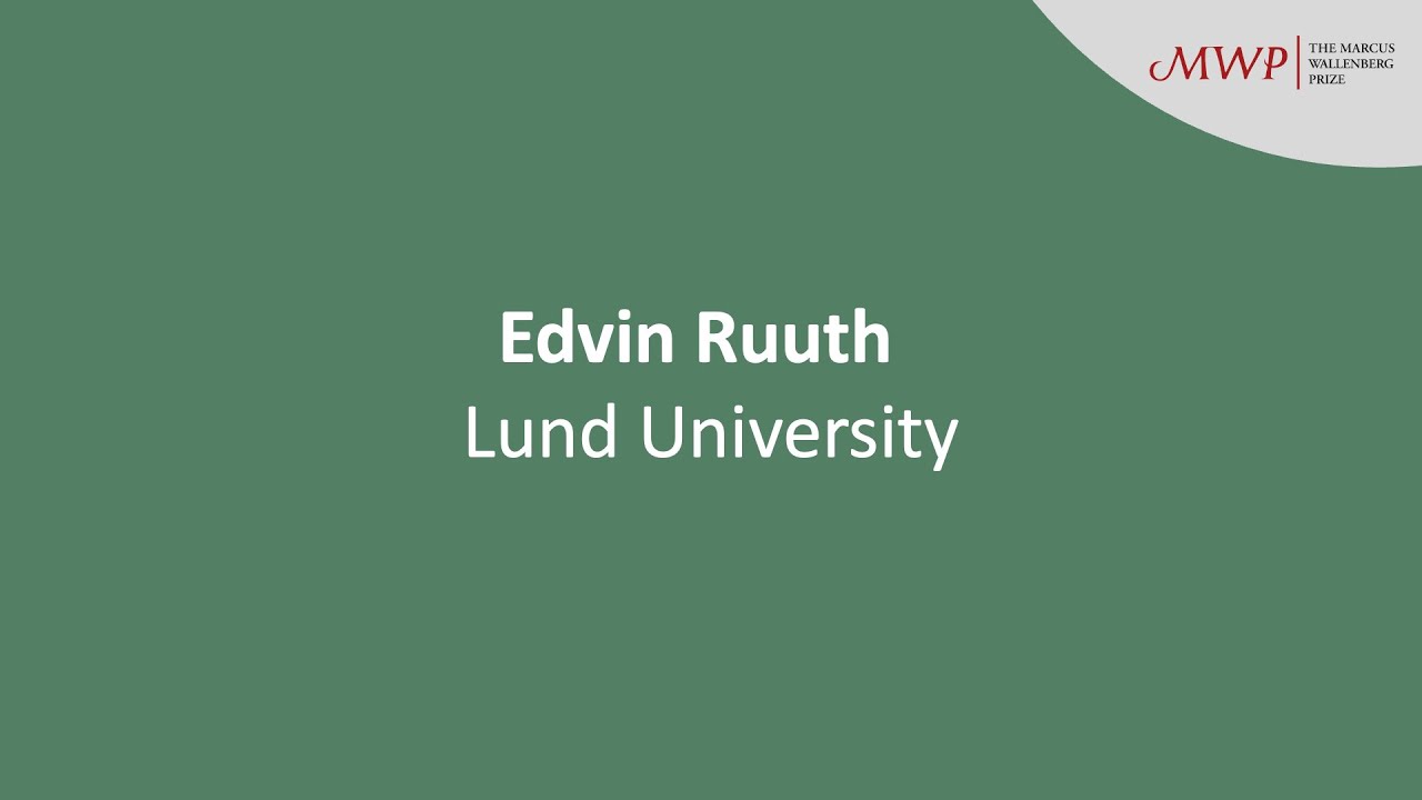 Edvin Rutar MWP Young Researchers’ Program 2022 – Edvin Ruuth - YouTube