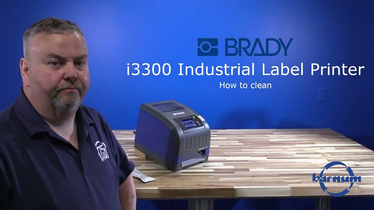 HHB Brady i3300: How To Clean - YouTube