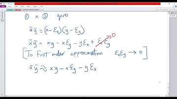 Errors in Numerical Computations  Error Propagation in Product   P 6