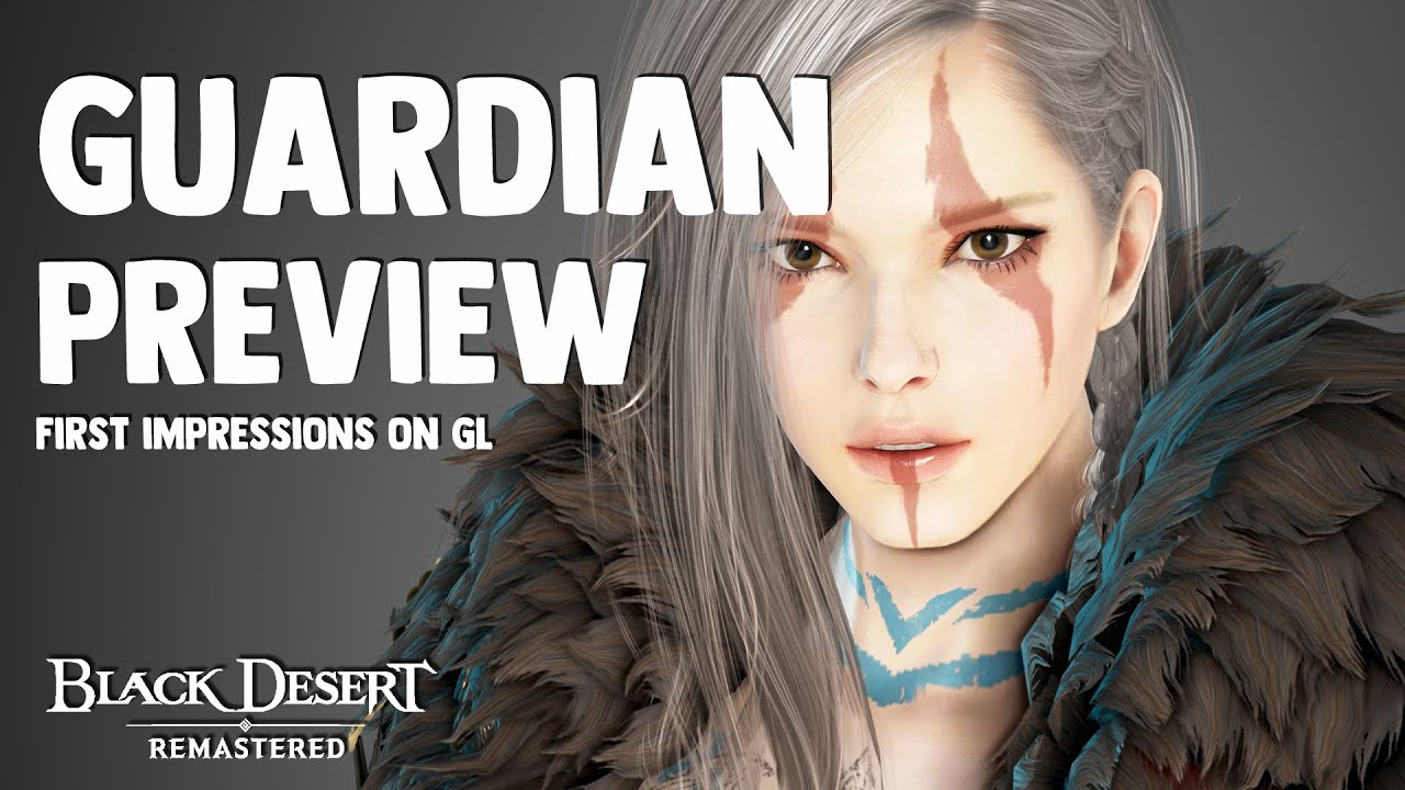 Black Desert Guardian Class First Impressions on Test Server The