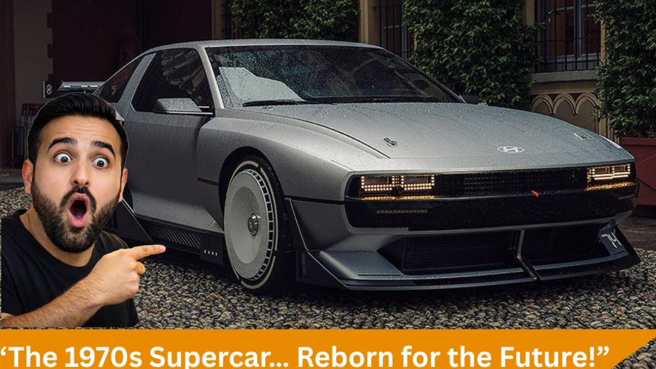 “Hyundai N Vision 74: Retro Supercar Meets Futuristic Hydrogen Power | Only 200 Units!”
