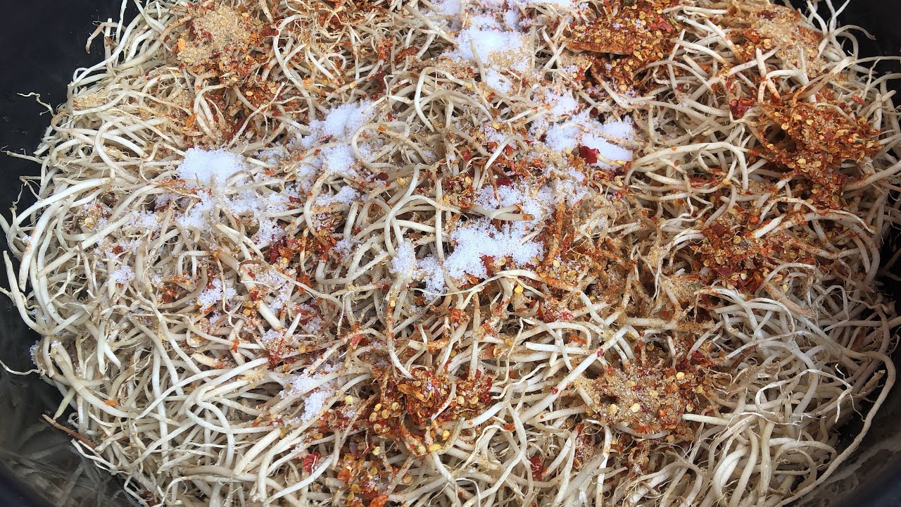 วิธีดองรากชู