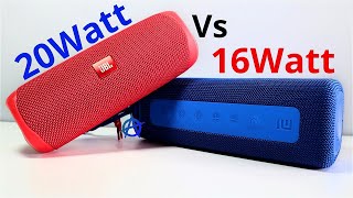 JBL Flip 5 vs Mi 16W Portable Bluetooth Speaker - Sound Battle/Test