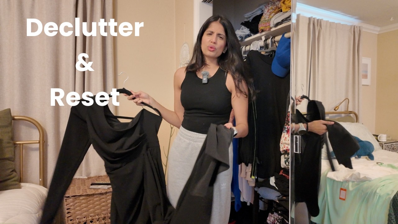 Spring cleaning my life | closet clean out, kitchen reset and book talk ...