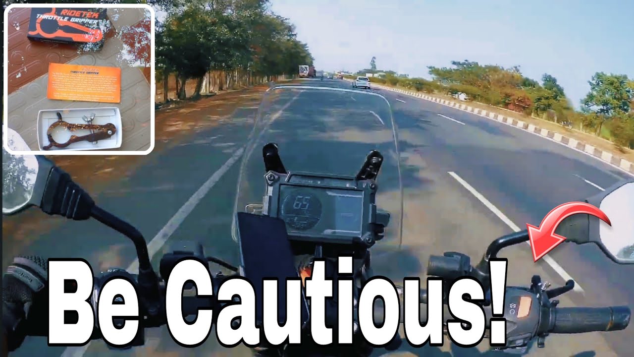 Important Tips to follow while using Ridetek Throttle Gripper 