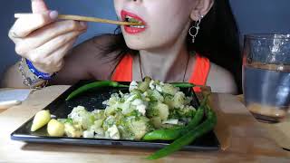 Asmr Patates Salatasi - Turkish Asmr - Eating Sounds Асмр 먹방 짜장