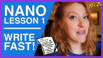 Why I Love NaNoWriMo & Writing Fast
