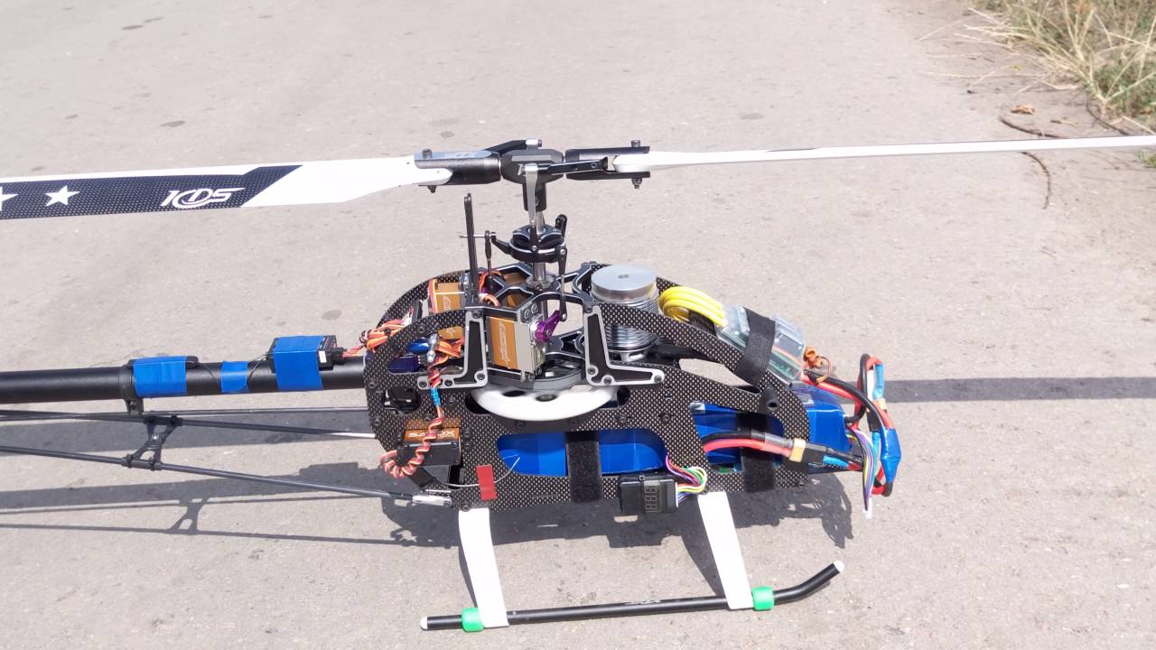 KDS Innova 600 сорвало муфту авторотации