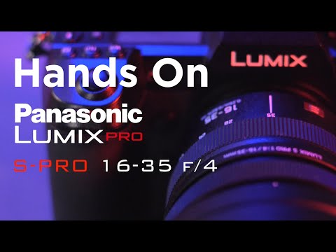 Panasonic Lumix S Pro 16-35mm F4 | Hands On with Rob Adams