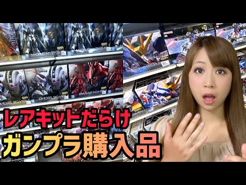 【レアガンプラだらけ】ガンプラ再販探し求めて…模型店巡ってお買い物の旅【ガンプラ女子模型店巡り＆購入品開封レビュー】　GUNDAM GUNPLA ガンダムプラモデル
