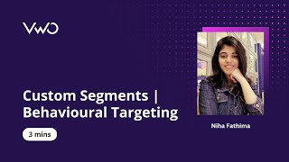 Custom segments | Behavioural Targeting Profile