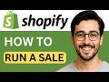 How To Run A Sale On Shopify - Ecommerce Sales Guide (2026)