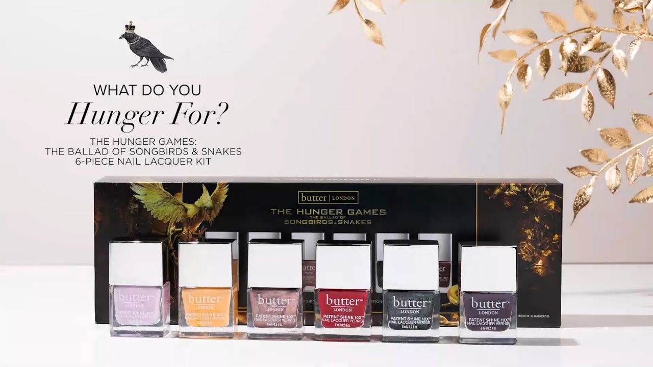 BUTTER LONDON X THE HUNGER GAMES THE BALLAD OF SONGBIRDS & SNAKES